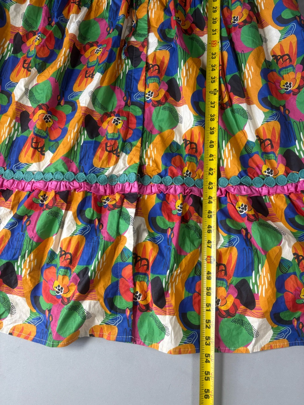 Marie by Victoria Dunn  Maxi Button Down Print Puff Sleeve Dress NWT Size 2XL - Picture 7 of 9